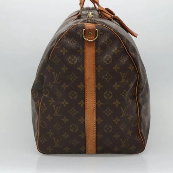 LOUIS VUITTON Monogram Keepall Bandouliere 60 Boston Bag - Picture 4 of 16